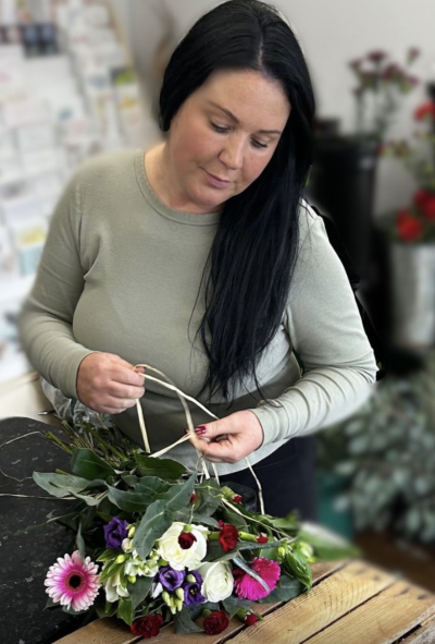 Valentine`s Florist Choice Flowers - Let the experts work their magic with a unique Valentine’s Day gift wrap.